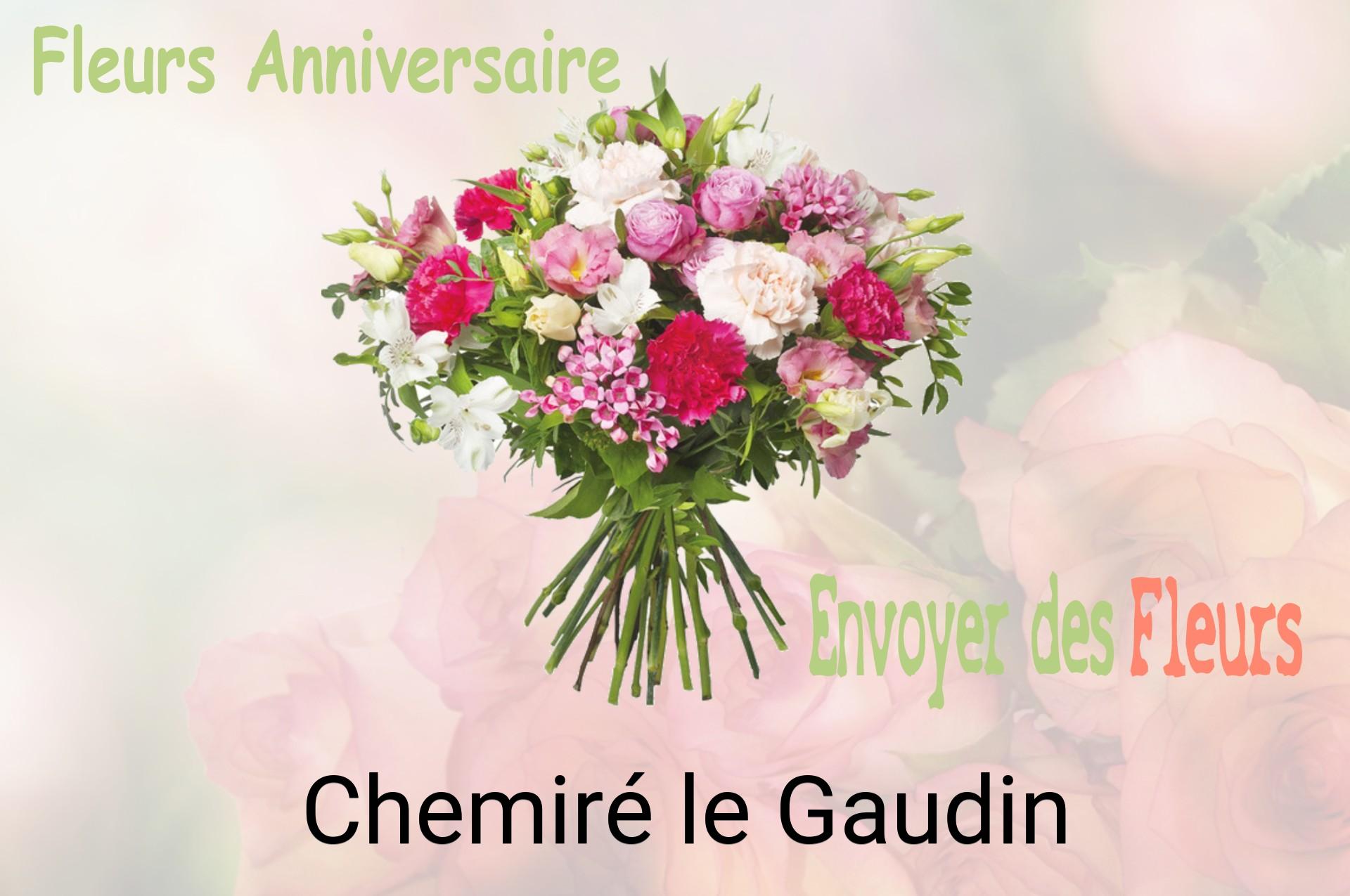 Bouquet de fleurs d’anniversaire livré à Chemiré-le-Gaudin