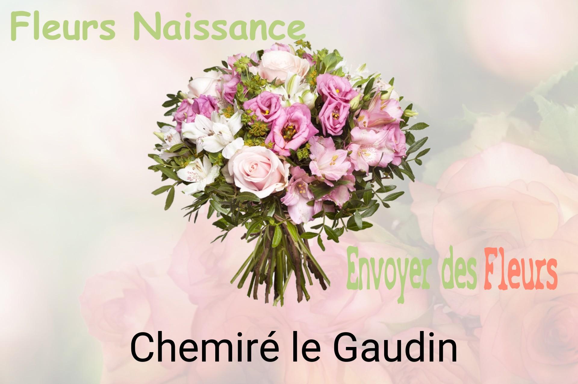 Bouquet de fleurs de naissance livré à Chemiré-le-Gaudin