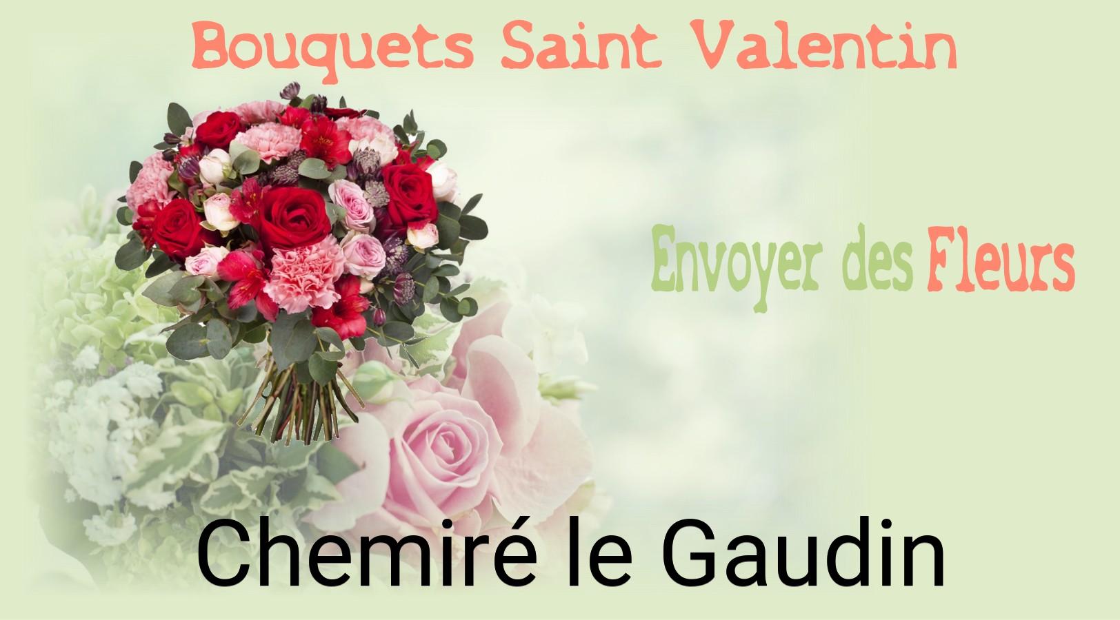 Roses de Saint-Valentin livrées à Chemiré-le-Gaudin